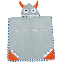 Garçons ou filles à capuchon serviette de bain 100% coton utiliser pour bain, bande dessinée à capuchon serviette de bain en coton Terry Toddler Kid animaux peignoir